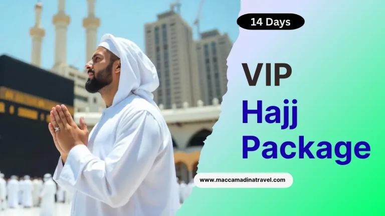 VIP Hajj Package for Bangladeshi pilgrims- A VIP hajj pilgrim is appealing to God at holy Kaaba